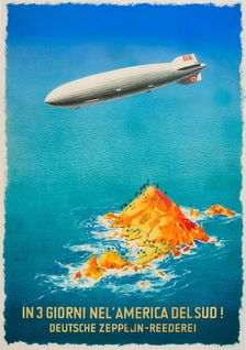 The Deutsche Zeppelin-Reederei (German Zeppelin Transport Company), 1930s