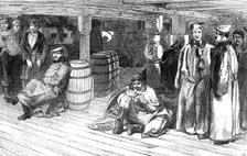 "The Devonshire" - Russian Prisoners between Decks, 1854. Creator: Unknown
