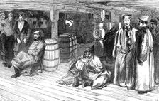 "The Devonshire" - Russian Prisoners between Decks, 1854. Creator: Unknown