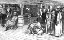 "The Devonshire" - Russian Prisoners between Decks, 1854. Creator: Unknown