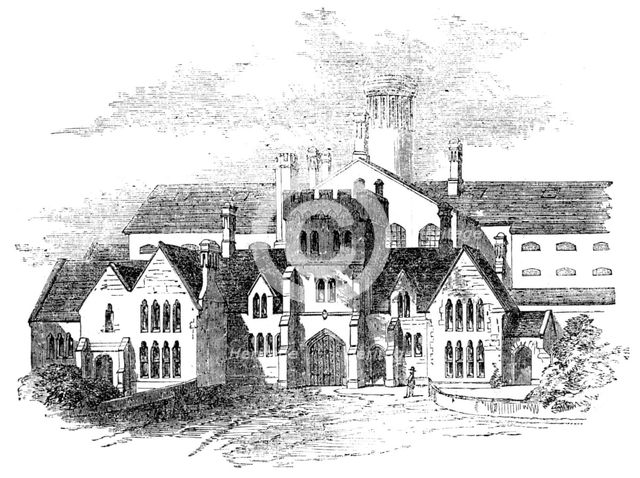 The Devonport Borough Prison, 1857. Creator: Unknown.