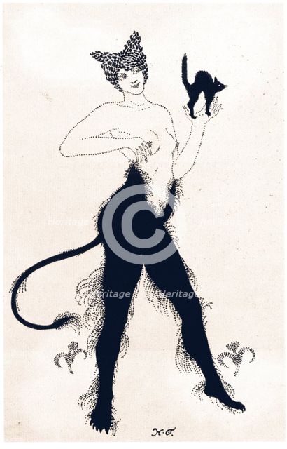 The Devil, 1906. Artist: Feofilaktov, Nikolai Petrovich (1878-1941)