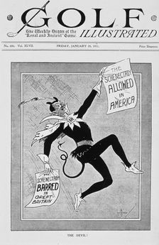 The Devil and the Schenectady Putter, 1911. Creator: Tom Wilkinson
