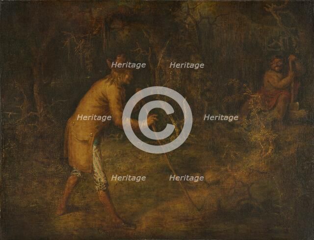 The Devil and Tom Walker, 1856. Creator: John Quidor (American, 1801-1881).