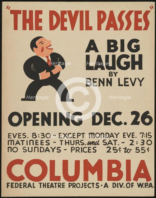 The Devil Passes, San Francisco, 1936. Creator: Unknown.