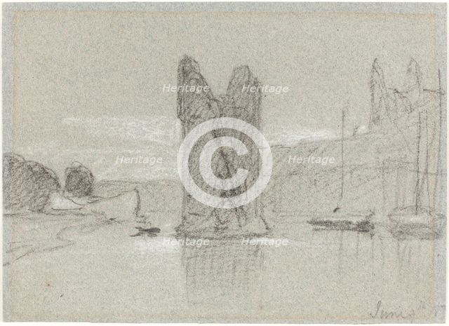 The Devil's Tower, 1833/1834. Creator: John Sell Cotman.