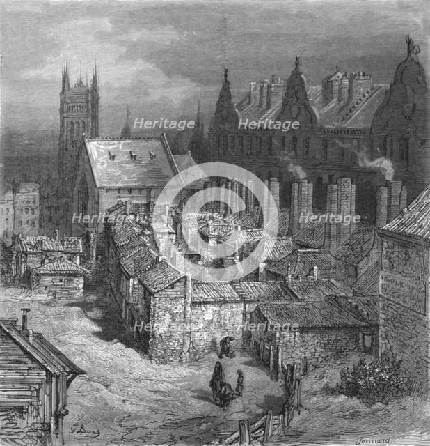 'The Devils Acre - Westminster', 1872.  Creator: Gustave Doré.
