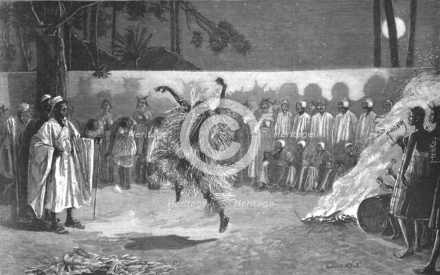 ''The Devil's Dance on the West Coast of Africa', 1890. Creator: Unknown.