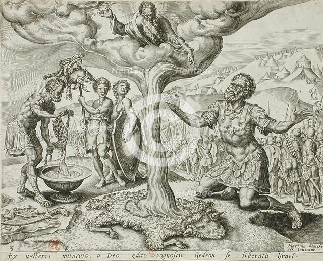 The Dew Upon the Fleece of Wool, 1561. Creator: Unknown.