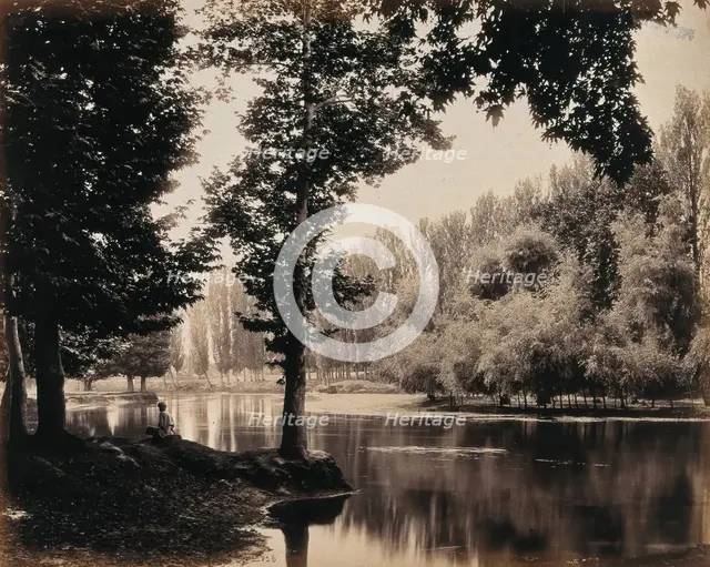 The Dhul canal, Kashmir, India, c1860s. Creator: Samuel Bourne.