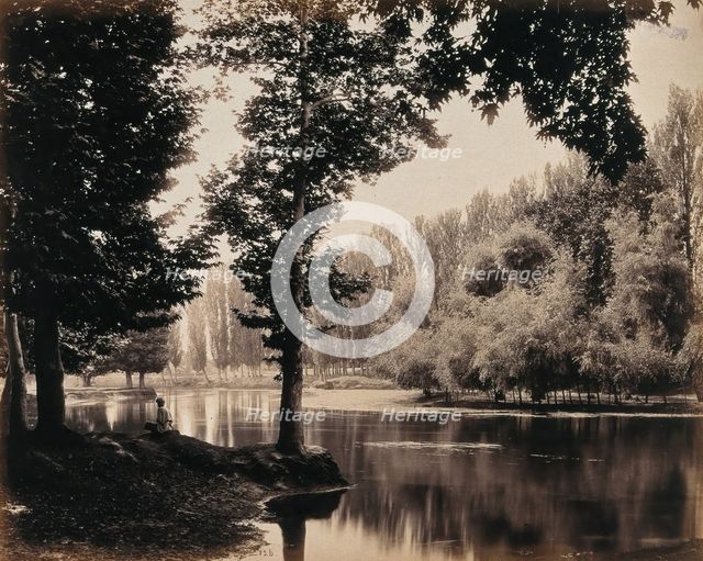 The Dhul canal, Kashmir, India, c1860s. Creator: Samuel Bourne.