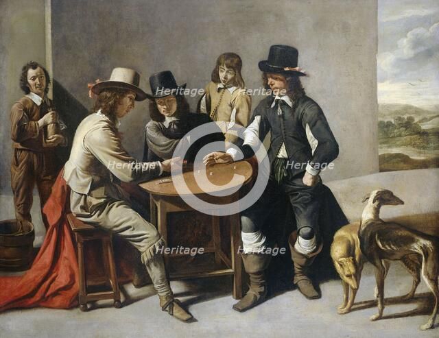 The Dice Shooters, 1630-1680. Creator: Unknown.