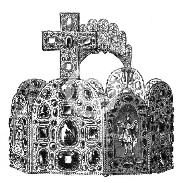The diadem of Charlemagne, c8th century, (1870). Artist: Unknown