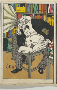 The Dialectician (Der Dialektforscher), 1911. Creator: Moritz Jung