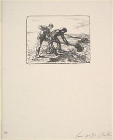 The Diggers, 1830-99. Creator: Eugène Froment