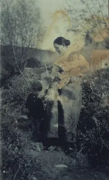 The difficult step, c1900. Creator: Frances S. Allen