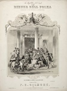The Dinner Bell Polka - Sheet Music Cover. Creator: Winslow Homer (American, 1836-1910)