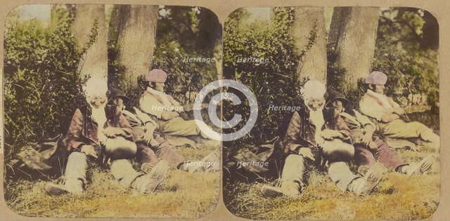 The Dinner Hour., 1857-1859. Creator: William Morris Grundy.