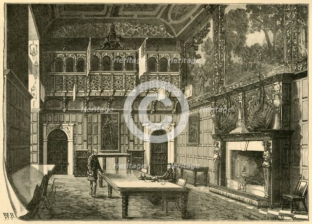 'The Dining-Hall, Hatfield', 1898. Creator: Unknown.