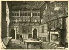 The Dining-Hall, Hatfield 1898. Creator: Unknown