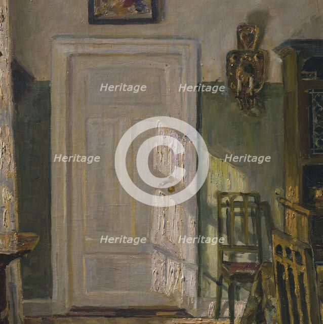 The Dining Room, 1919. Creator: Justus Lundegard.