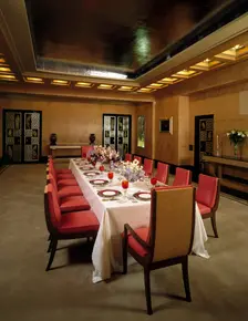The Dining Room at Eltham Palace, Greenwich, London, 1999. Artist: J Bailey