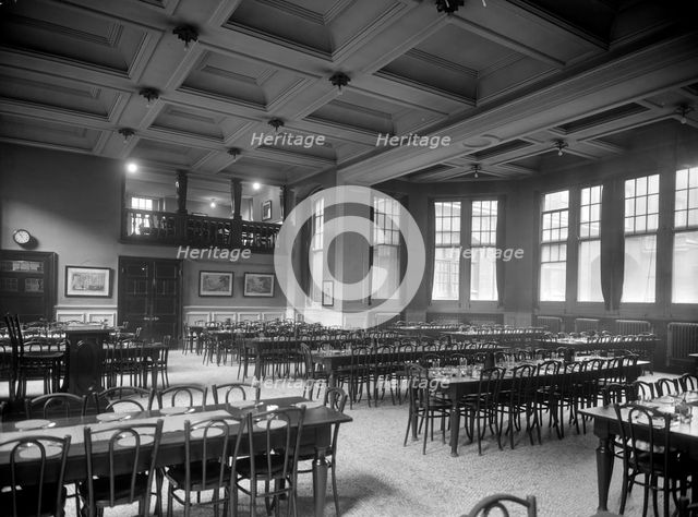 The dining-room at Guy's Hospital, London. Artist: Rev M Keene