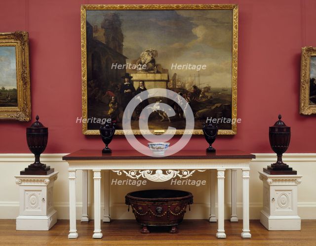 The dining-room at Kenwood House, Hampstead, London, 1995. Artist: Paul Highnam