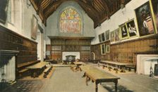 The Dining Room, Eton College 1910. Creator: Unknown
