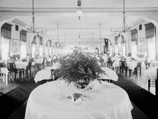 The Dining room, Hotel Kaaterskill, Catskill Mountains, N.Y., between 1900 and 1905. Creator: William H. Jackson