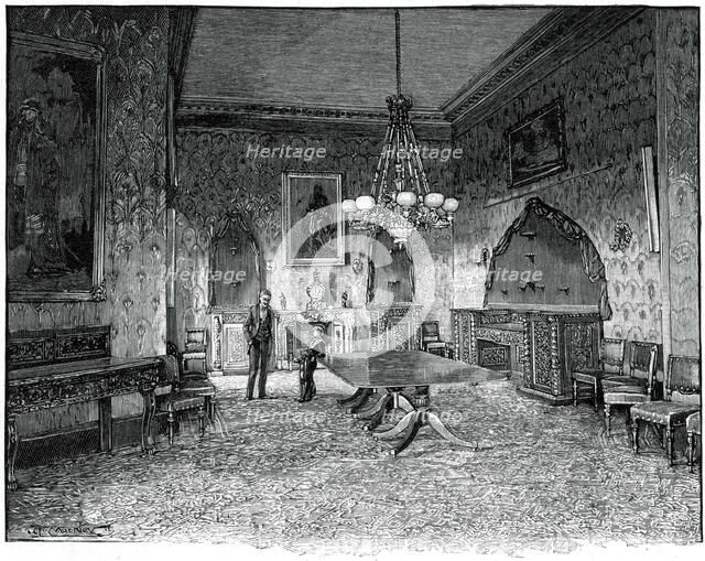 The Dining Room, Kilkenny House, Ireland, c19th century. Artist: Unknown