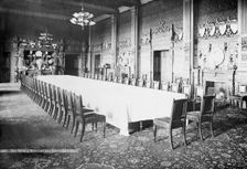 The dining room, Viceregal Lodge, India, 20th century
