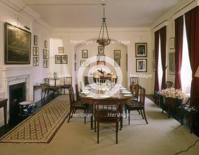 The Dining Room, Walmer Castle, c1990-2010. Creator: Nigel Corrie.