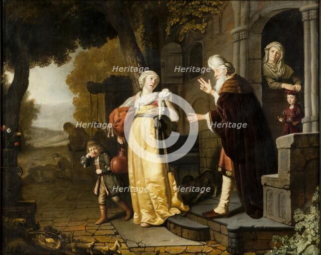 'The dismissal of Hagar', 1639-1676. Artist: Jan Victors