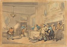 The Disappointed Epicures, 1787. Creator: Thomas Rowlandson