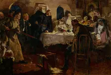 The disarming a military gang by Grigori Kotovsky, 1939