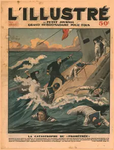 The disaster of the "Prométhée", 1932. Creator: Unknown