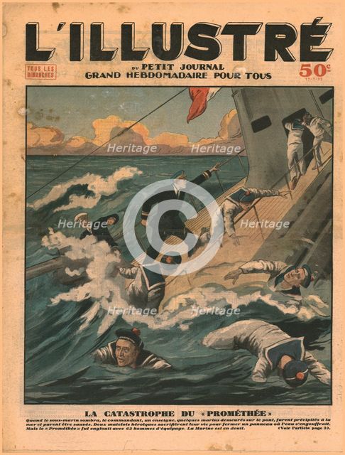 The disaster of the "Prométhée", 1932. Creator: Unknown.
