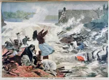 The Disaster at Bouzey 1895. Creator: F Meaulle