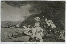 The Disasters of War, a series of etchings by Francisco de Goya (1746-1828), plate 6: Bien te se…
