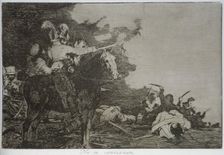 The Disasters of War, a series of etchings by Francisco de Goya (1746-1828), plate 17: No se con…