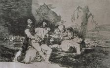The Disasters of War, a series of etchings by Francisco de Goya (1746-1828), plate 20: Curarlos,…