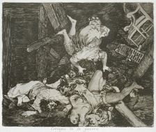 The Disasters of War, a series of etchings by Francisco de Goya (1746-1828), plate 30: Estragos …