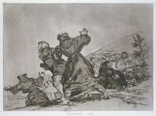 The Disasters of War, a series of etchings by Francisco de Goya (1746-1828), plate 43: También e…