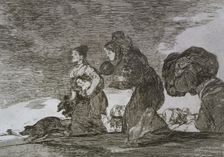 The Disasters of War, a series of etchings by Francisco de Goya (1746-1828), plate 45: I esto ta…