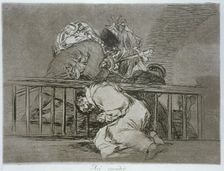 The Disasters of War, a series of etchings by Francisco de Goya (1746-1828), plate 47: Así suced…