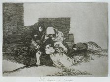 The Disasters of War, a series of etchings by Francisco de Goya (1746-1828), plate 52: No llegan…