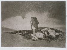 The Disasters of War, a series of etchings by Francisco de Goya (1746-1828), plate 60: No hay qu…