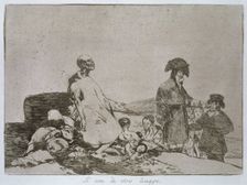 The Disasters of War, a series of etchings by Francisco de Goya (1746-1828), plate 61: Si son de…