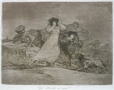 The Disasters of War, a series of etchings by Francisco de Goya (1746-1828), plate 65: Qué albor…
